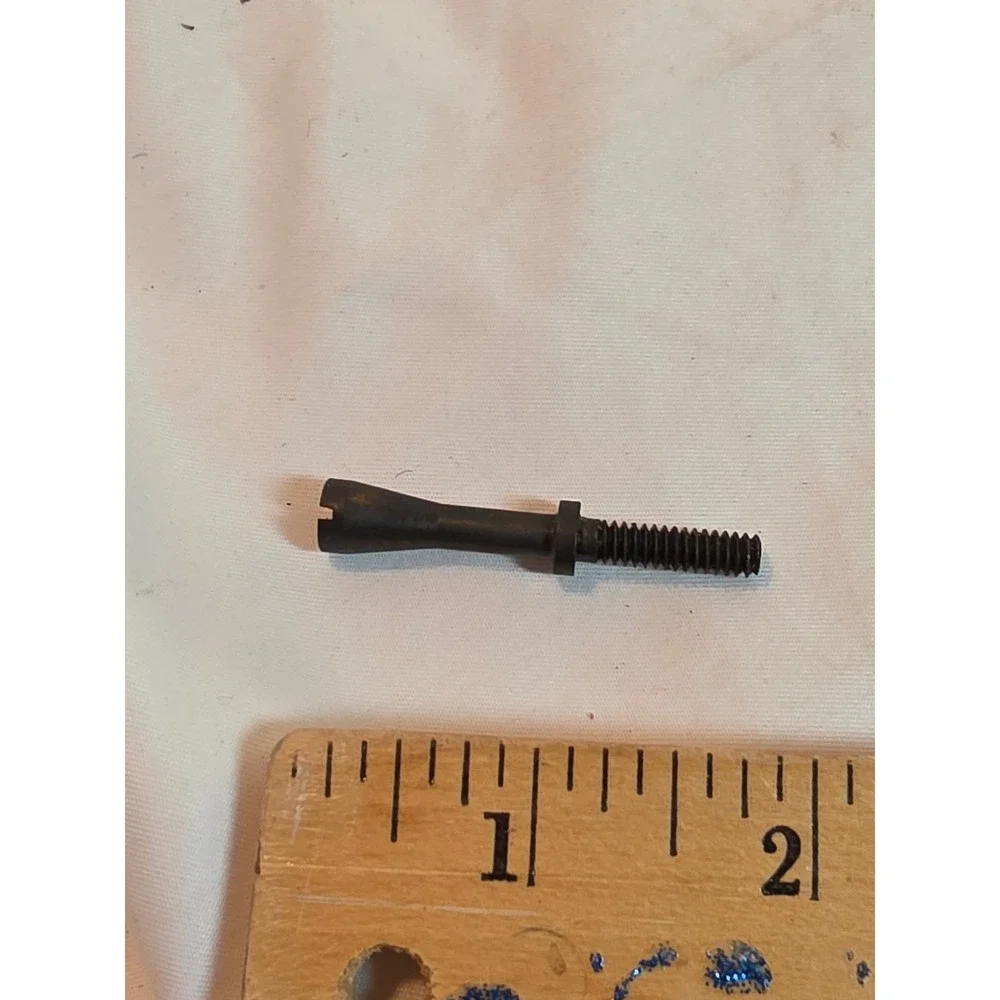 Singer 714 Sewing Machine Replacement Screw Metal Slotted Threaded Part Vintage
